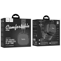 Wireless Ακουστικά Stereo Hoco W56 Earl V5.4 250mAh με AUX και Μικρόφωνο Μαύρα