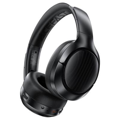 Wireless Ακουστικά Stereo Acefast H5 500mAh v5.4 ANC AUX με Μικρόφωνο Μαύρα