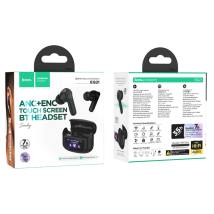 Wireless Hands Free Hoco EQ21 Sandy v5.4 με Active Noise Cancellation και ENC 400mAh 7 Ώρες Ομιλίας Μαύρα