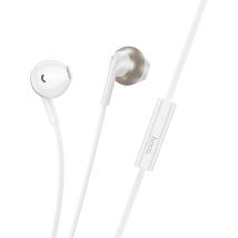 Hands Free Hoco M115 Sagacious USB-C Universal Earphones Hi-Fi Stereo με Μικρόφωνο Λευκά 1.2m
