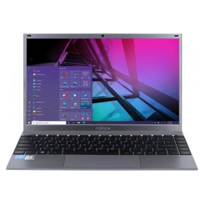 Φορητός Υπολογιστής Maxcom Office mBook 14" Intel Celeron J4125 2.7 GHz Quad  8GB/256GB M.2 SSD Dark Grey Windows 11 Home