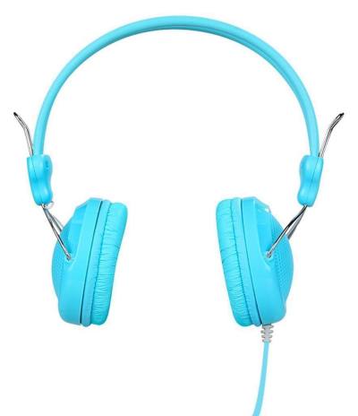 Ακουστικά Stereo Hoco W5 Manno 3.5mm Μπλε με Μικρόφωνο και Πλήκτρο Ελέγχου