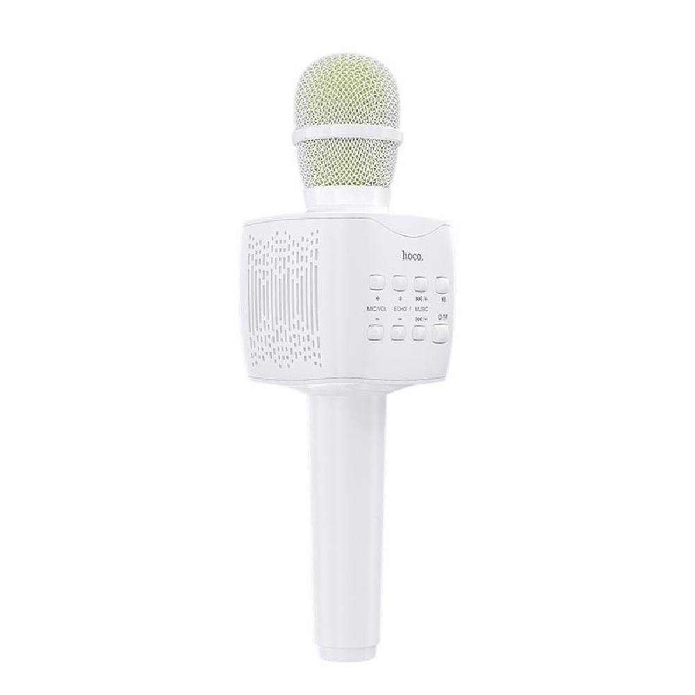 Ασύρματο Μικρόφωνο και Ηχείο Hoco BK5 Cantando V.5.0 Ασημί 5W με Λειτουργία Karaoke και Υποδοχή Micro SD Κάρτας