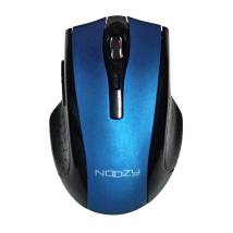 Ασύρματο Ποντίκι Noozy SW-16 USB 6D 2.4GHz με 6 Πλήκτρα και 1600DPI Μαύρο-Μπλε