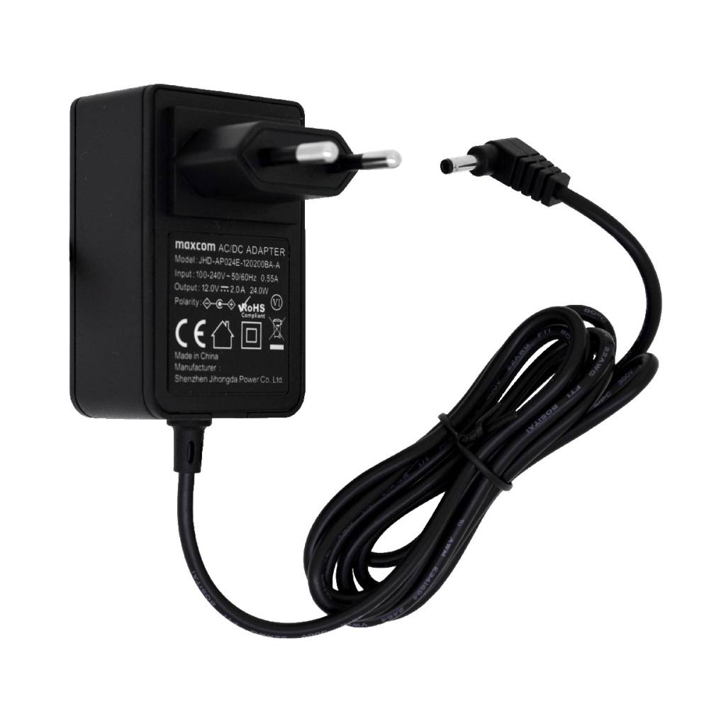 Τροφοδοτικό Maxcom mBook 12V 2.0A 24W 1.2m