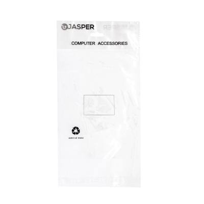 Διάφανο Σακουλάκι Πολλαπλών Χρήσεων Jasper 19 x 15 cm 10τμχ με Αυτοκόλλητη Ταινία