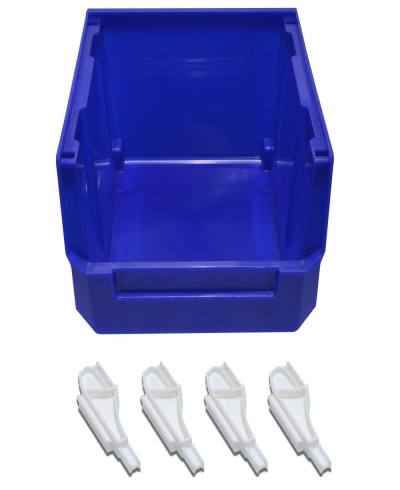 Κουτί Αποθήκευσης Μπλέ 20 x 13 x 10 cm