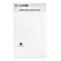 Διάφανο Σακουλάκι Πολλαπλών Χρήσεων Jasper 25.5 x 12.5 cm 10τμχ με Αυτοκόλλητη Ταινία