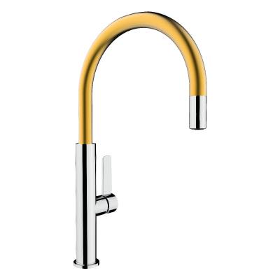 Μπαταρία Νεροχύτη Metallic TEKA Περιστρεφόμενη Easy-Quick FOT 995 3/8”-1/2”TOTAL Brass Collection 116030034