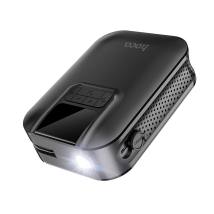 Smart Air Pump Hoco S53 Breeze 5000mAh 3.5 bar Πίεση Αέρα με 4 Τρόπους Λειτουργίας και Led Φακό  Μαύρο