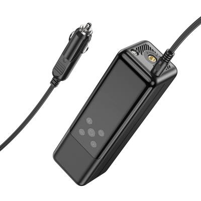 Smart Air Pump Hoco ZP5 May 3.5 bar Πίεση Αέρα με 4 Τρόπους Λειτουργίας Led Ένδειξη και Φακό 3μ Καλώδιο Μαύρο