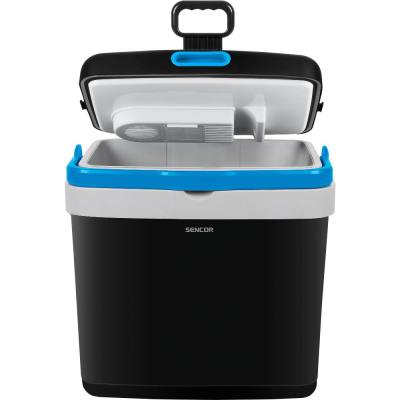 Φορητό Ψυγείο Cooler Sencor SCM 4233BL-EUE3 33L με Λειτουργία Ψύξης - Θέρμανσης και Λαβή Μεταφοράς με Ροδάκια