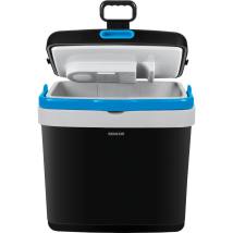 Φορητό Ψυγείο Cooler Sencor SCM 4233BL-EUE3 33L με Λειτουργία Ψύξης - Θέρμανσης και Λαβή Μεταφοράς με Ροδάκια