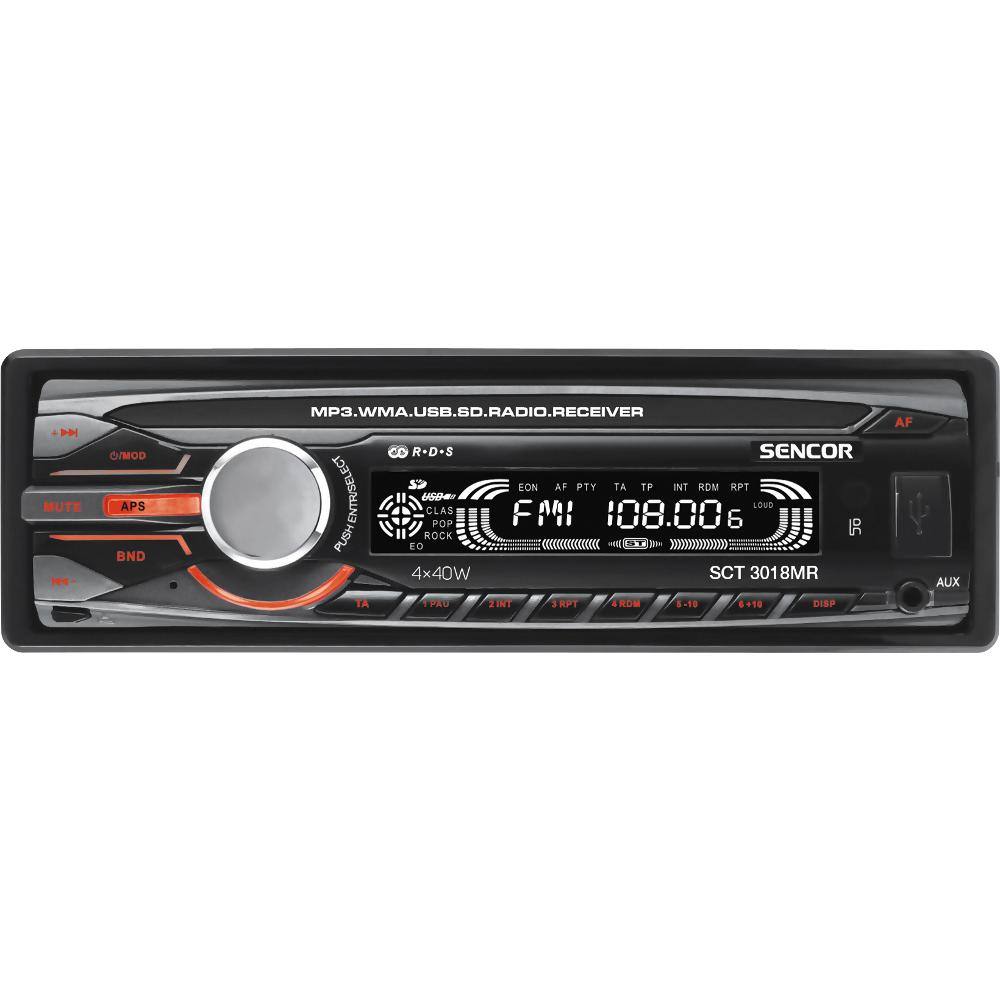 Ραδιόφωνο Αυτοκινήτου Sencor SCT 3018MR με USB/SD/RDS , MP3/WMA player
