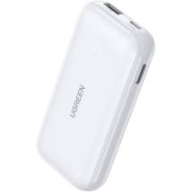 Ugreen Powerbank 10000mAh Nexode PB501 USB + USB-C 30W PD biały (25189) (UGR25189)