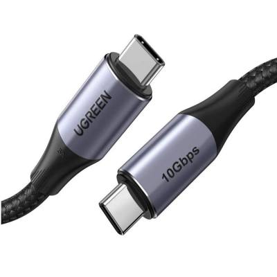 Ugreen Cable USB-C to USB-C US355 3.1 Gen.2 PD 5A 100W 4K 10Gbps 1m black (80150) (UGR80150)