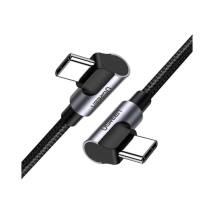Ugreen USB-C to USB-C Angled Cable US323 PD 3A 60W 2m Black (70531) (UGR70531)