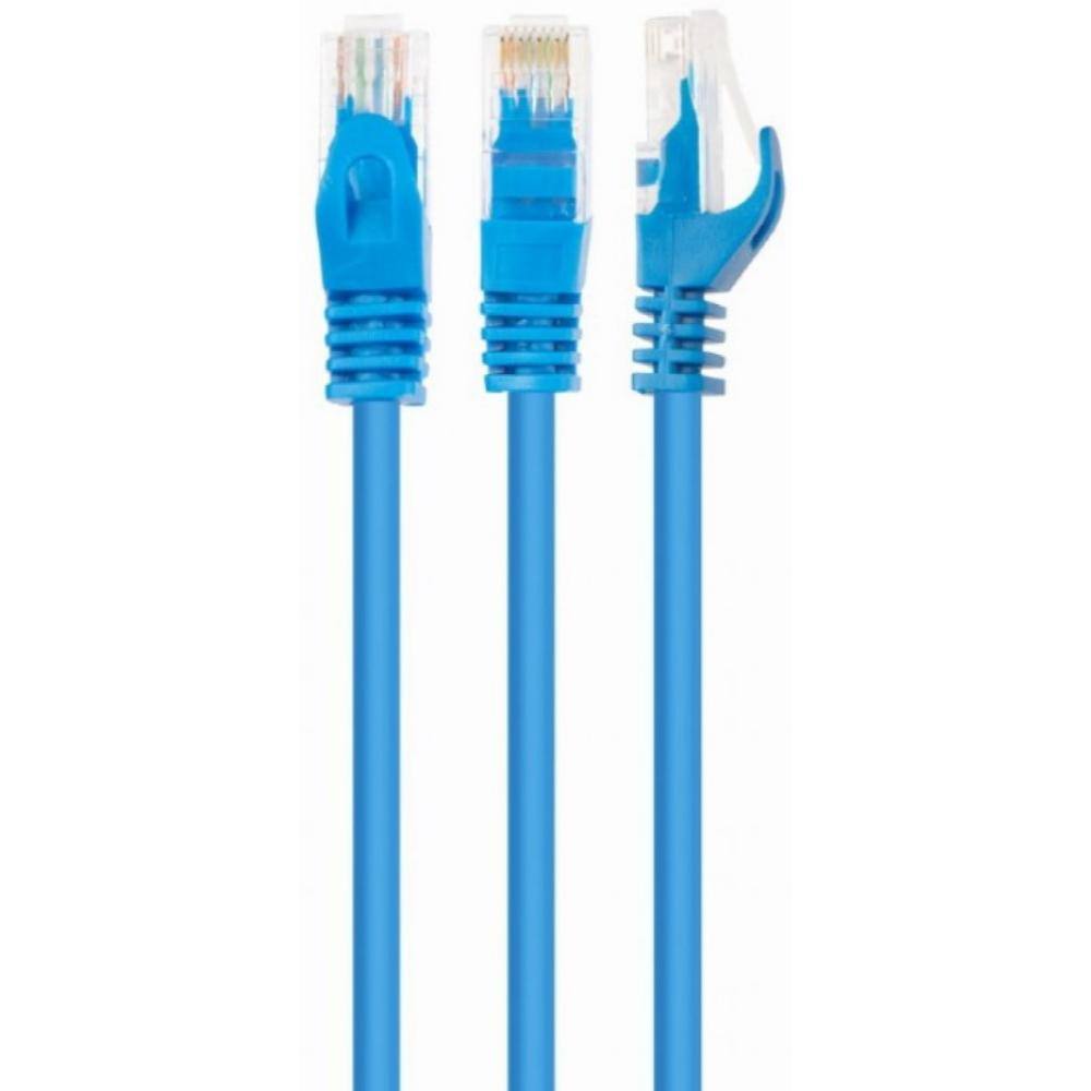 Cablexpert U/UTP Cat.6 Καλώδιο Δικτύου Ethernet 1m Μπλε (PP6U-1M/B) (GEMPP6U-1M-B)