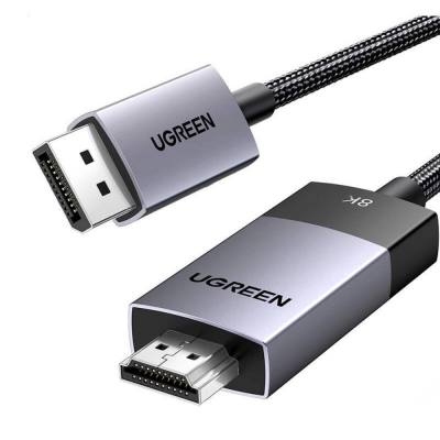 Ugreen DisplayPort to HDMI cable DP115 8k 60 Hz 1m black (80395) (UGR80395)