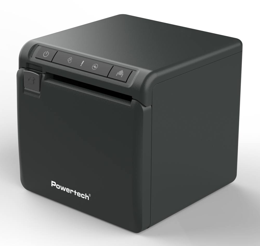 POWERTECH θερμικός εκτυπωτής αποδείξεων PT-1507, USB/Ethernet/Serial, μαύρος