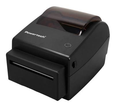 POWERTECH θερμικός εκτυπωτής ετικετών PT-1510, USB/Ethernet/Serial, μαύρος