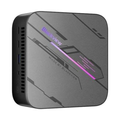 BLACKVIEW MINI PC 8-CORE AMD RYZEN 5 7430U 16GB DDR4 512GB M.2 SSD, TRIPLE 4K DISPLAY WIN 11 PRO BLACK