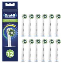Oral-B CrossAction CleanMaximizer Electric Toothbrush Replacement Heads 12pcs White (80844547) (BRA80844547)