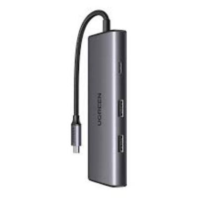 Ugreen Adapter 7w1 Hub USB do 2x USB-A 3.2 USB-C 3.2 SD/TF PD (15531) (UGR15531)
