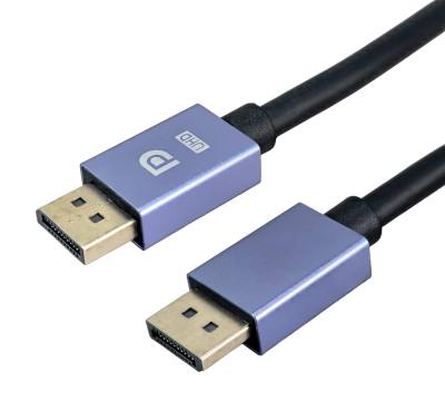 POWERTECH καλώδιο DisplayPort CAB-DP080, 8K/60Hz, 48 Gbps, 2m, μαύρο