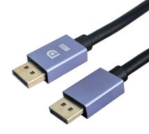 POWERTECH καλώδιο DisplayPort CAB-DP080, 8K/60Hz, 48 Gbps, 2m, μαύρο
