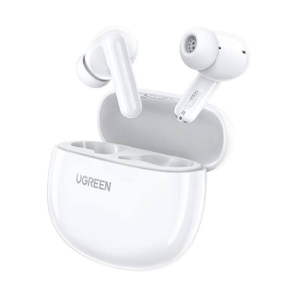 Ugreen TWS HiTune T3C in-ear ακουστικά Bluetooth 5.4 IPX5 μικρόφωνο λευκό (45110) (UGR45110)