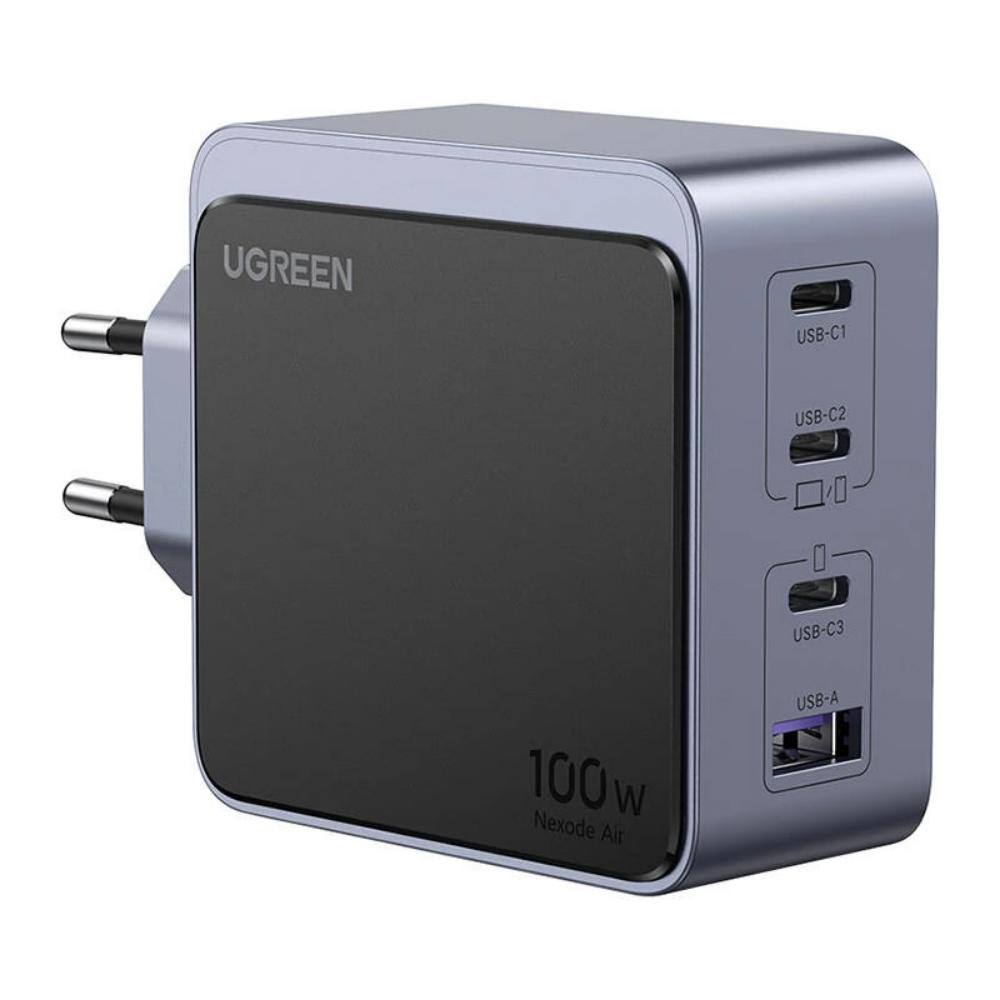 Ugreen Wall charger Nexode Air 100W 3x USB-C USB gray (35043) (UGR35043)