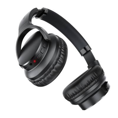 Wireless Ακουστικά Stereo Acefast H10 500mAh v5.4 Hi-Fi με Μικρόφωνο AUX USB-C Μαύρα