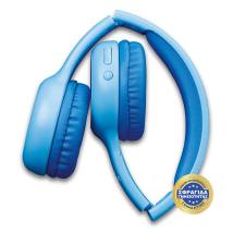 Ασύρματα / Ενσύρματα Over Ear Παιδικά Ακουστικά Με Bluetooth & 200 Ώρες Λειτουργίας Γαλάζια