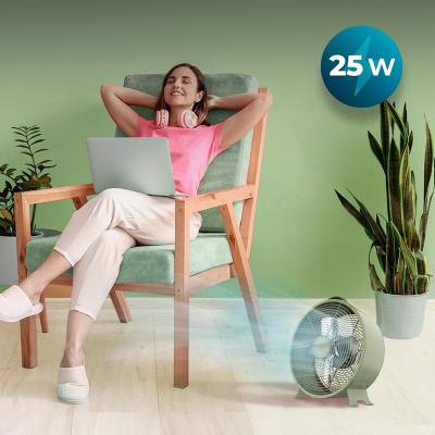Επιτραπέζιος Ρετρό Ανεμιστήρας 25W | 20cm