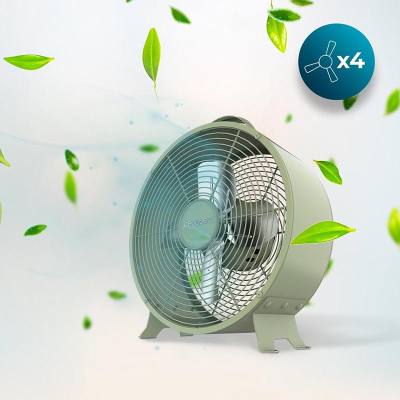 Επιτραπέζιος Ρετρό Ανεμιστήρας 25W | 20cm