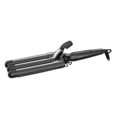 Επαγγελματικό Τριπλό Ψαλίδι Μαλλιών 25 mm για μπούκλες με Πλάκες Τιτανίου