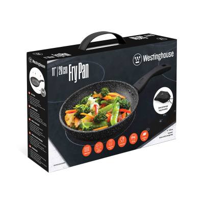 Τηγάνι 28 cm από Αλουμίνιο με Αντικολλητική Επίστρωση Μάρμαρου 