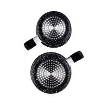 Σετ Κατσαρολάκια Γάλακτος Από Αλουμίνιο Με Αντικολλητική Επίστρωση Μάρμαρου & Γυάλινο Καπάκι 2 Τμχ