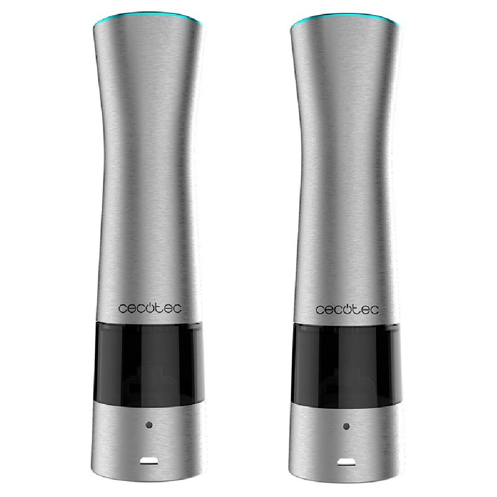 Σετ Ηλεκτρικοί Μύλοι Μπαχαρικών 2 Τμχ