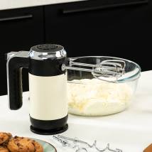 Μίξερ Χειρός 350 W Λευκό Με Βάση Τοποθέτησης Retro Series