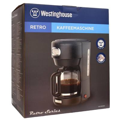 Καφετιέρα Φίλτρου 1000 W Μαύρη Retro Series