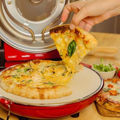 Παρασκευαστής Πίτσας 1200W Κόκκινος