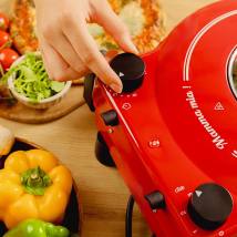 Παρασκευαστής Πίτσας 1200W Κόκκινος