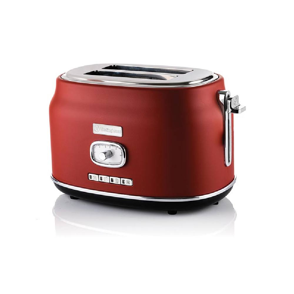 Φρυγανιέρα 2 Θέσεων 815 W Κόκκινη Retro Series