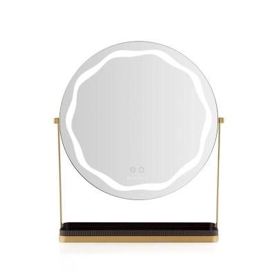 Καθρέφτης Μακιγιάζ Επιτραπέζιος με Φως  52x42 cm
