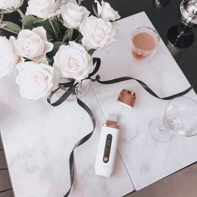 Σπατούλα Cavitation Peeling Προσώπου για Καθαρισμό/Αντιγήρανση με Υπερηχητικές Δονήσεις, Φωτοθεραπεία, ΙΟΝ+/-και EMS