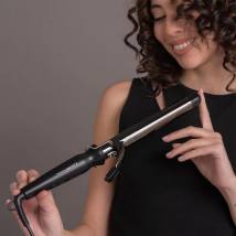 Επαγγελματικό Ψαλίδι Μαλλιών 25 mm για μπούκλες με Πλάκες Τιτανίου