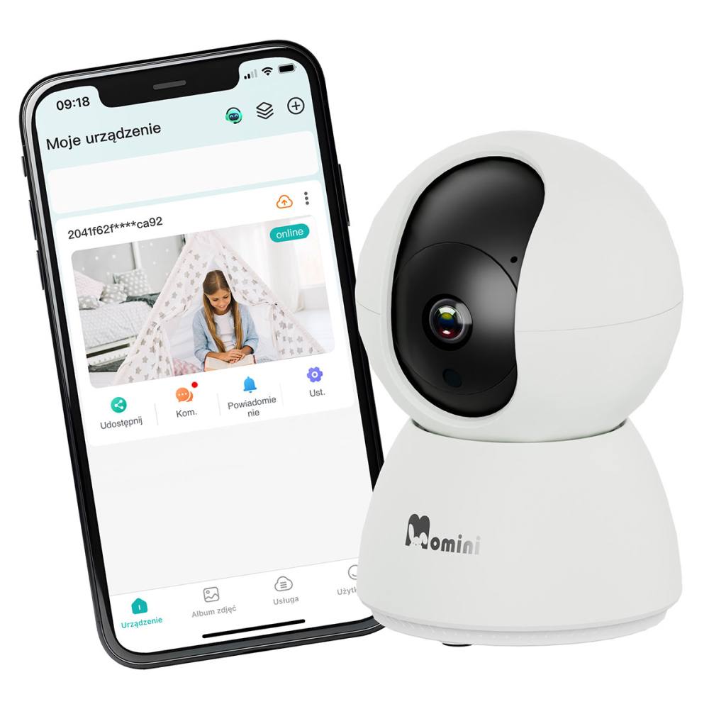 Ενδοεπικοινωνία Μωρού Wi-Fi, Κάμερας & Ηχου