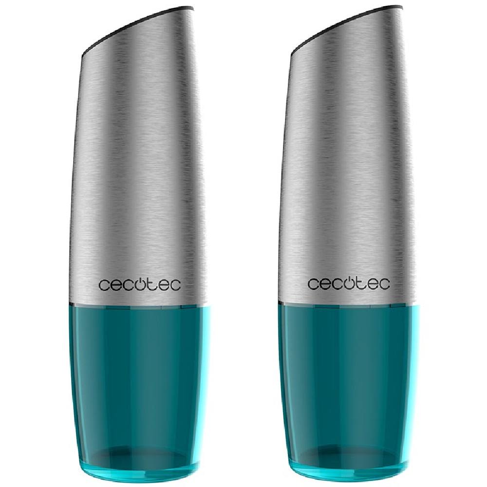 Σετ Ηλεκτρικοί Μύλοι Μπαχαρικών Inox 2 Τμχ